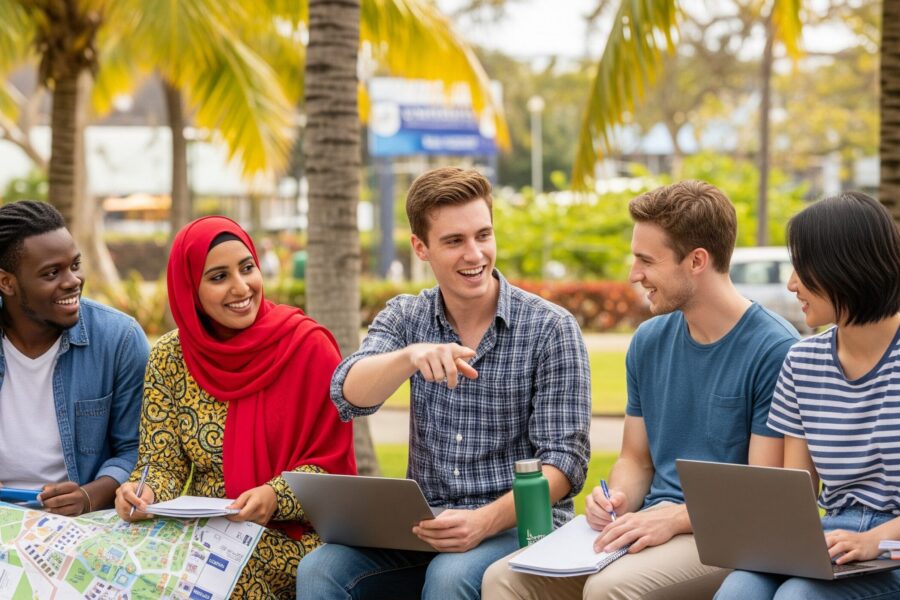 Intégration étudiant Maurice : campus et vie locale réussie.